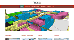 Desktop Screenshot of pichler.si